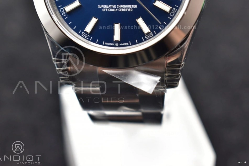 on 41 Blue SS VSF Dial Oyster Edition 126300 Bracelet 904L 1:1 DateJust VS3235 Best 0228